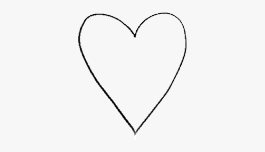 Black And White Transparent Heart, Transparent Clipart