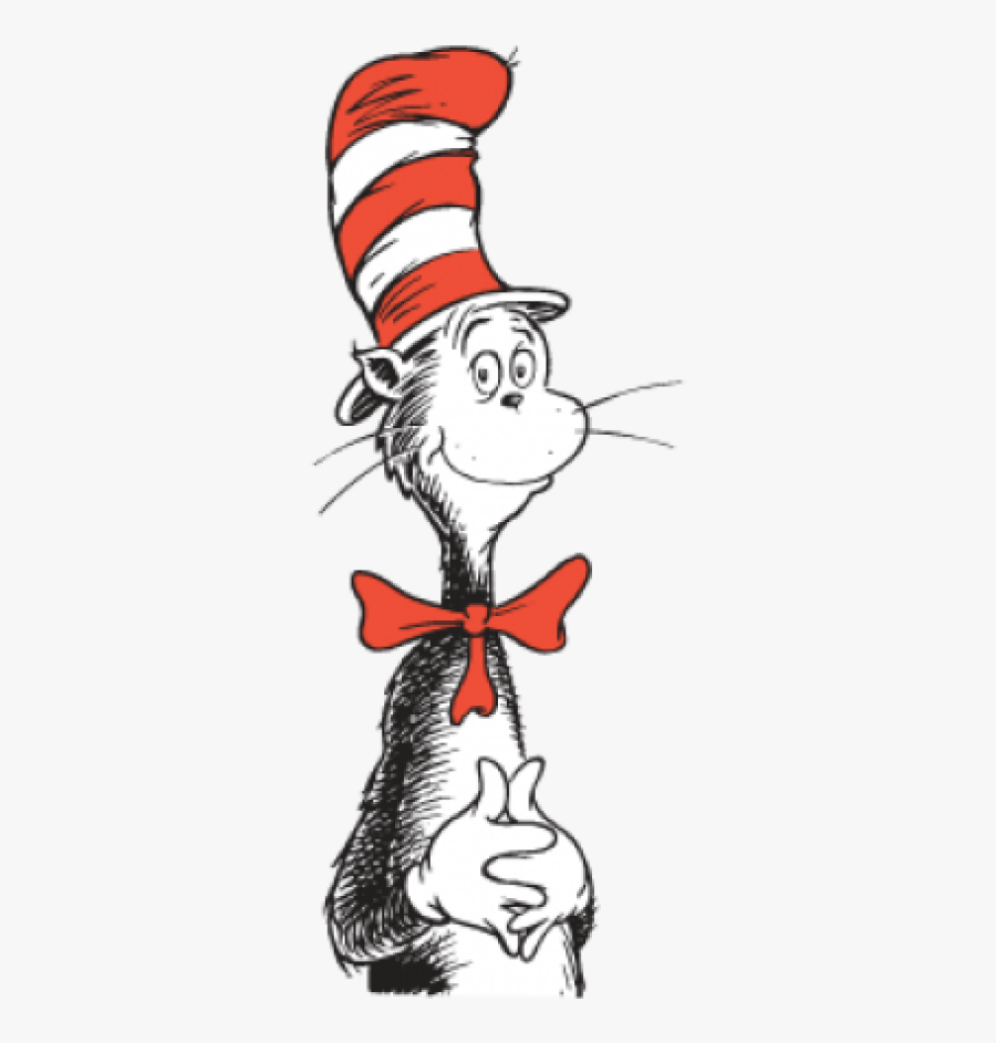 Cat Clipart Hat - Dr Seuss Beginner Fun Book, Transparent Clipart