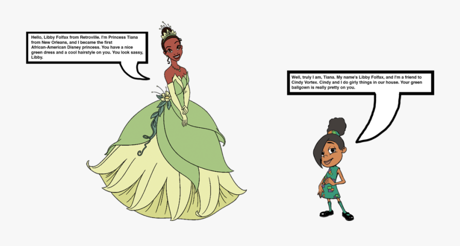 Tiana Disney Princess The Walt Disney Company - Princess Tiana And Snow White, Transparent Clipart
