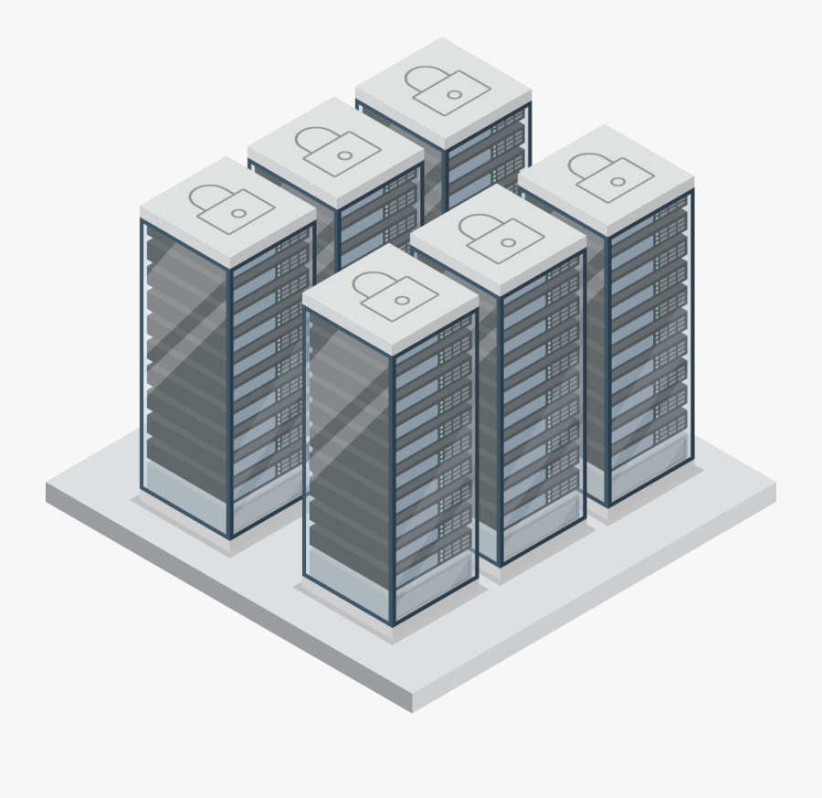 Business Resiliency - Data Centre Icon, Transparent Clipart