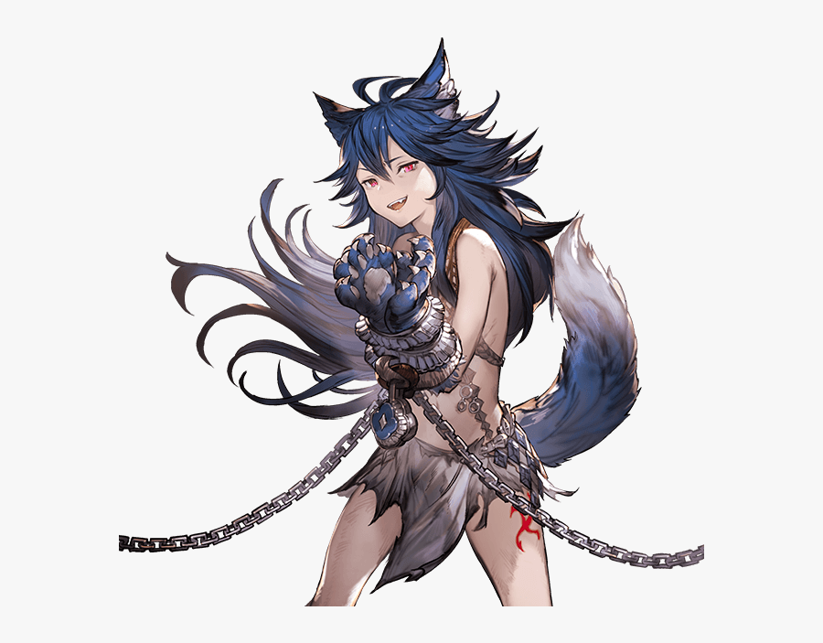 Clip Art Rage Of Bahamut Fenrir - Granblue Fantasy Fenrir, Transparent Clipart