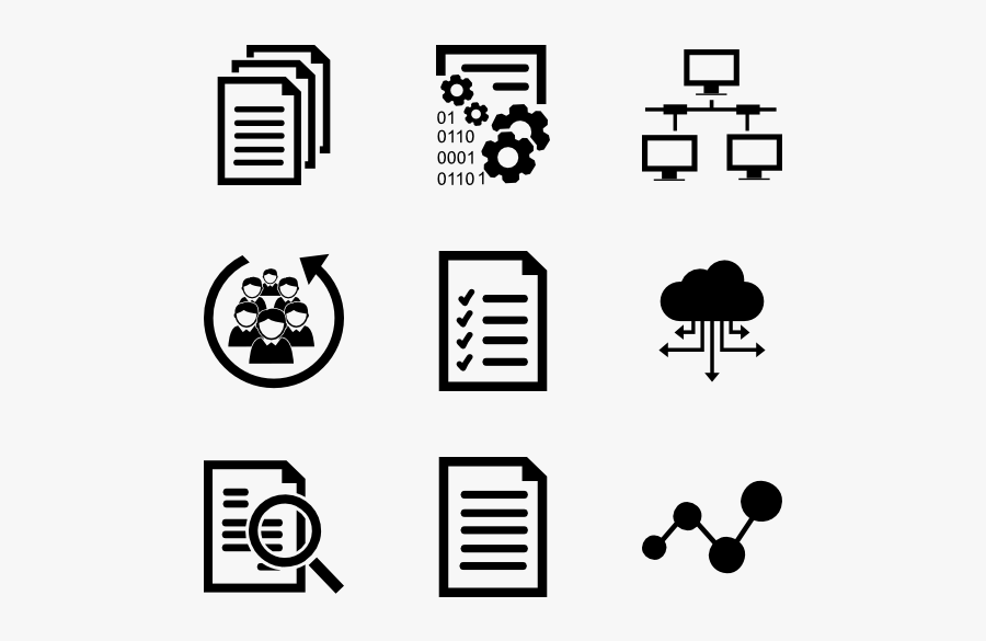 Vector Data Icon - Icon, Transparent Clipart