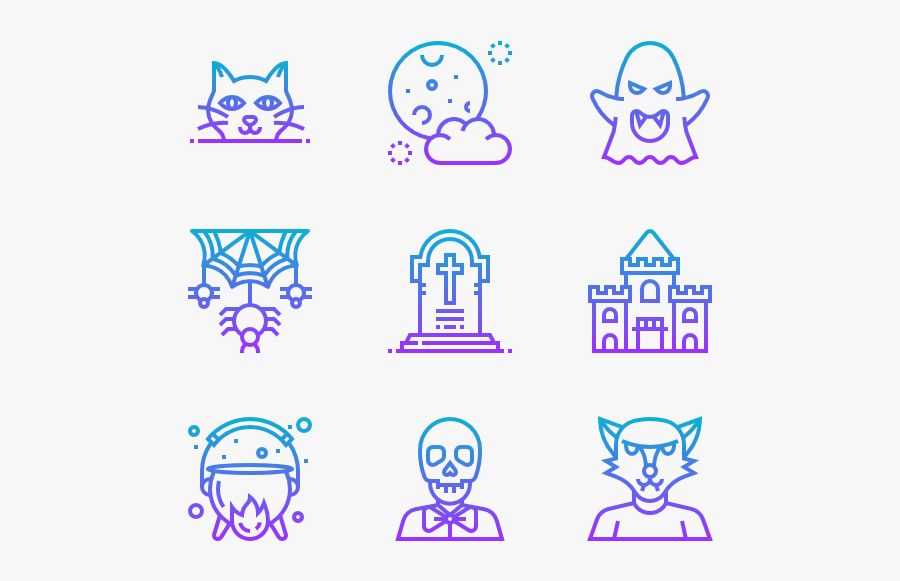 Halloween - Icon, Transparent Clipart