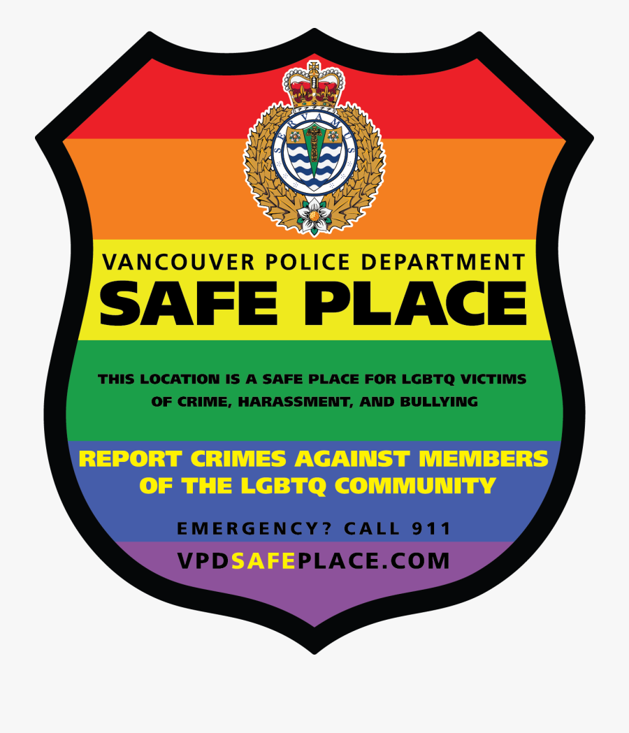 Vancouver Safe Place - Vancouver Safe Space Sticker, Transparent Clipart
