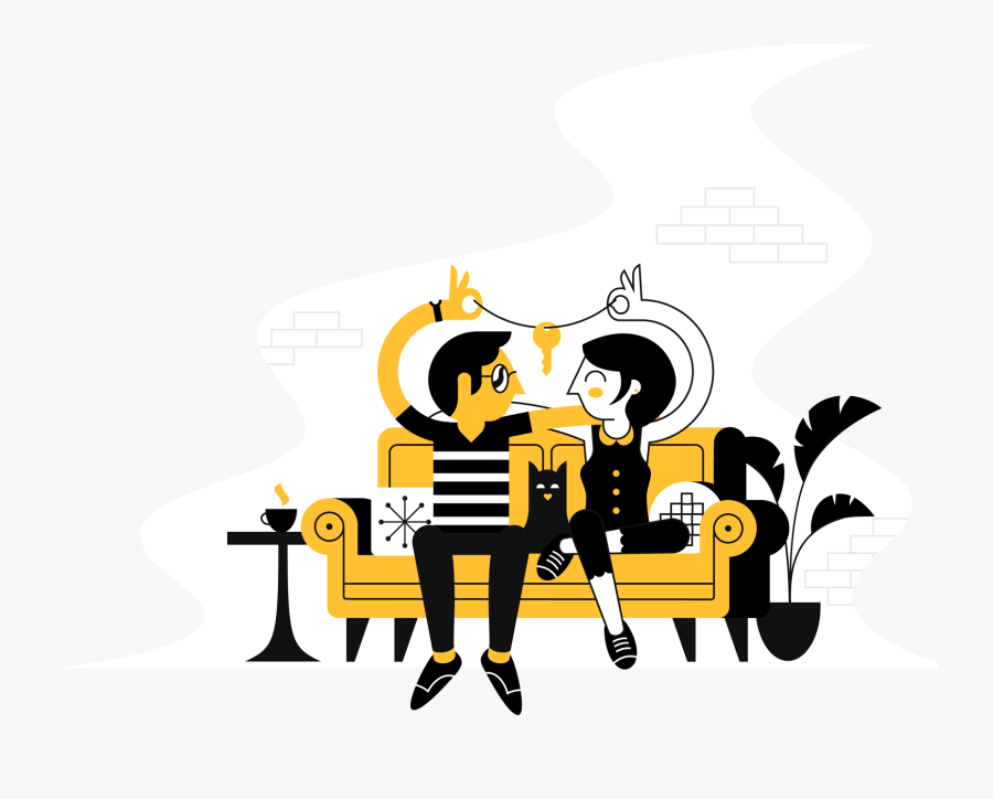 Nice Clipart Roommate - Roommate, Transparent Clipart