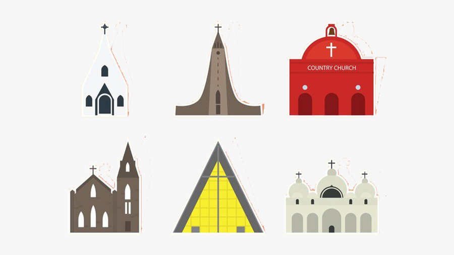Church Architecture Euclidean Vector - Parish, Transparent Clipart