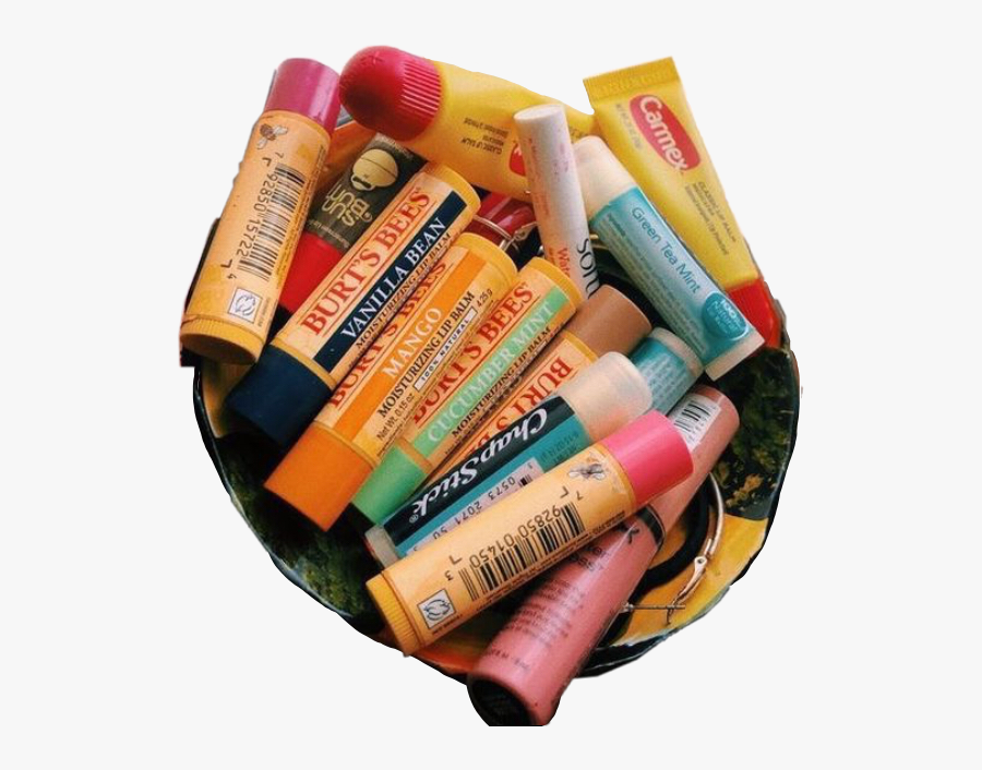 #vsco #chapstick #lips #lipgloss #burtsbees #carmex - Vsco Aesthetic, Transparent Clipart