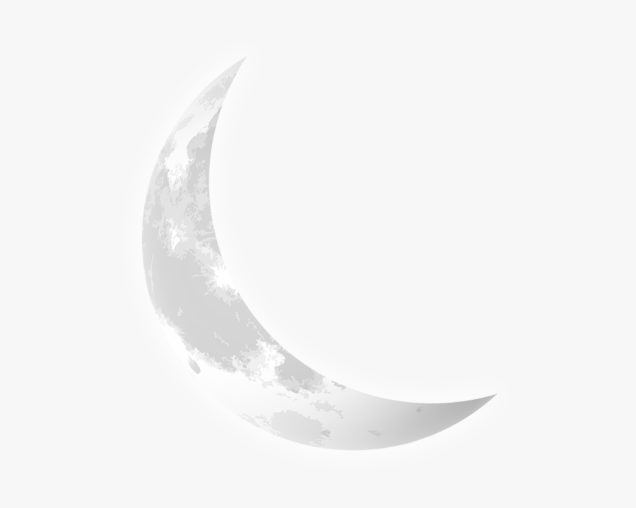 Transparent Moon Crescent Png - Glowing Crescent Moon Png, Transparent Clipart