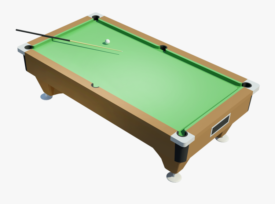 Billiard Table Png - Billar Revit, Transparent Clipart