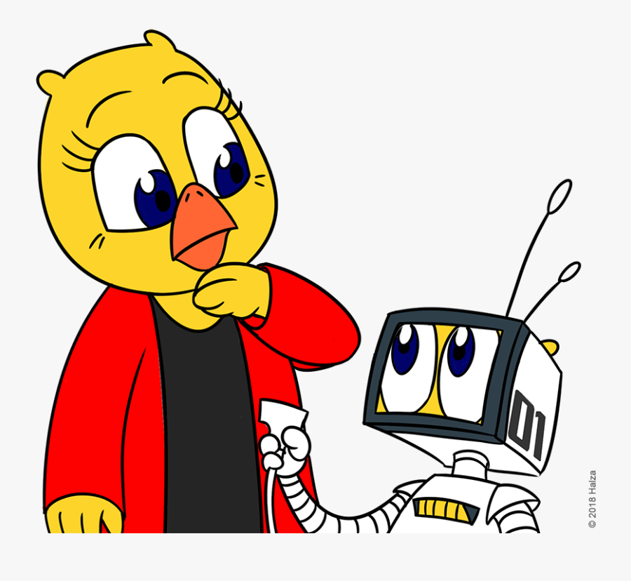 Hen World Henbot Thyroid - Cartoon, Transparent Clipart