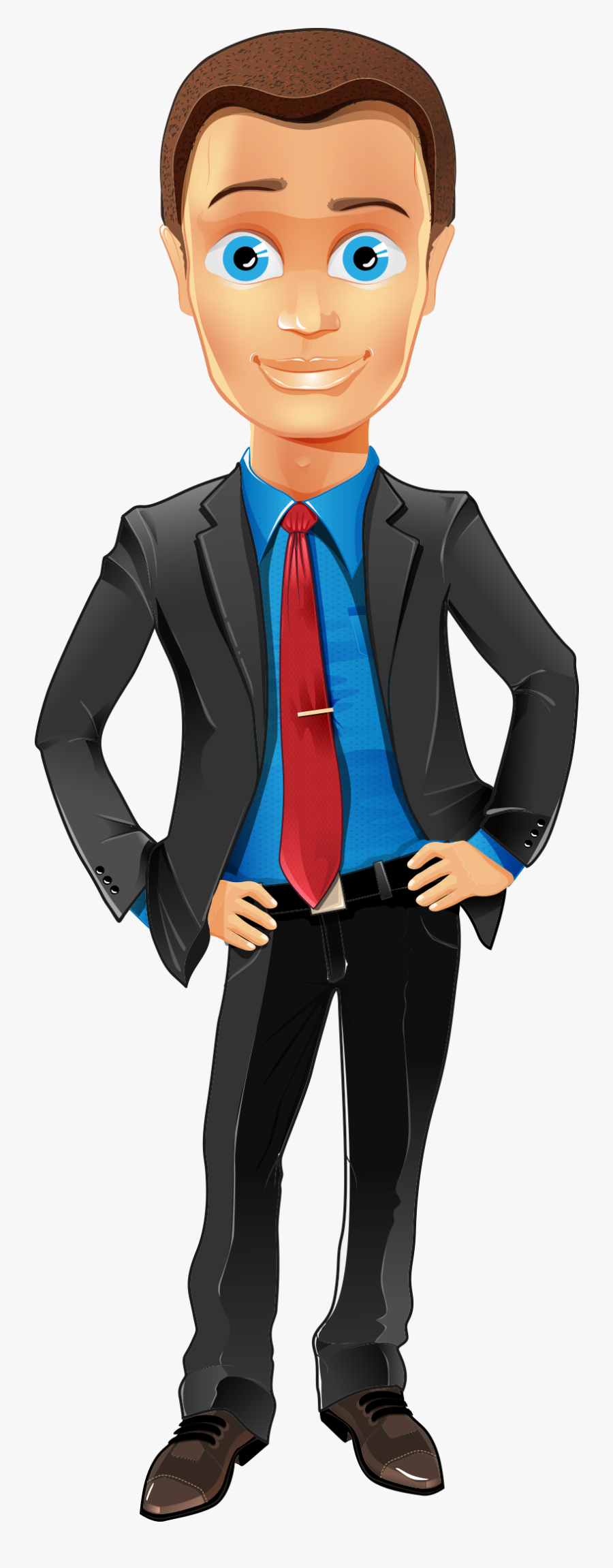 Clip Art Business Character Illustration People, Transparent Clipart