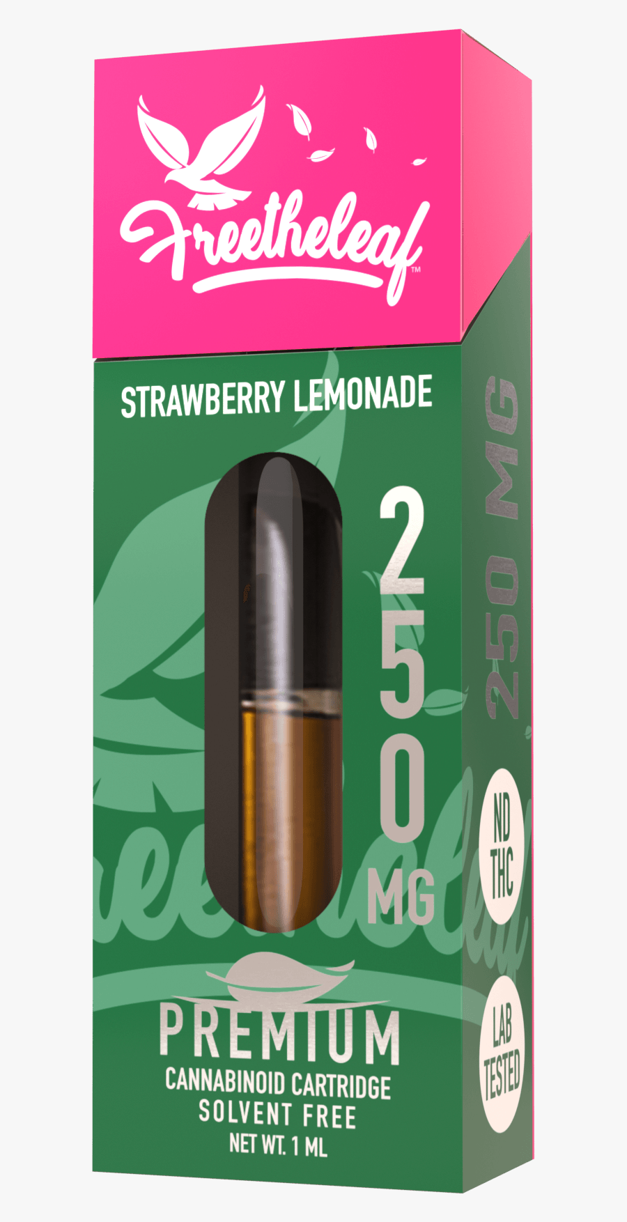 Free The Leaf Cbd Cartridge 500mg, Transparent Clipart