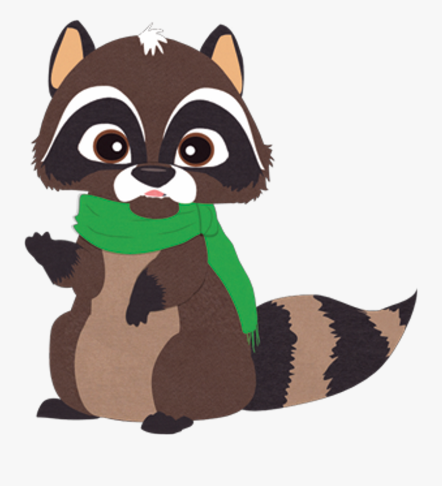 Woodland Critters South Park - Raccoony South Park, Transparent Clipart