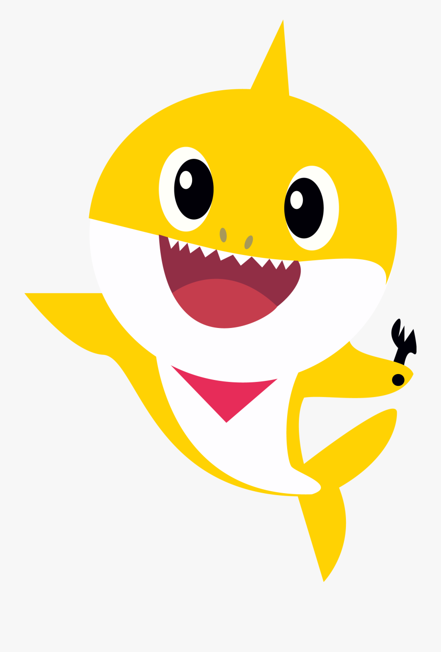 Pinkfong Baby Shark Yellow, Transparent Clipart
