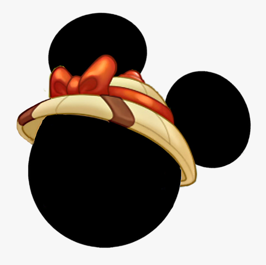 Transparent Ears Clipart - Minnie Mouse Safari Head, Transparent Clipart