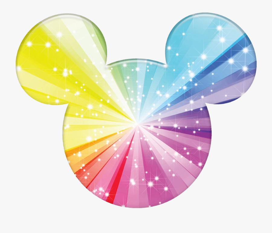 Skeleton Clipart Mickey Mouse - Colorful Mickey Mouse Ears, Transparent Clipart