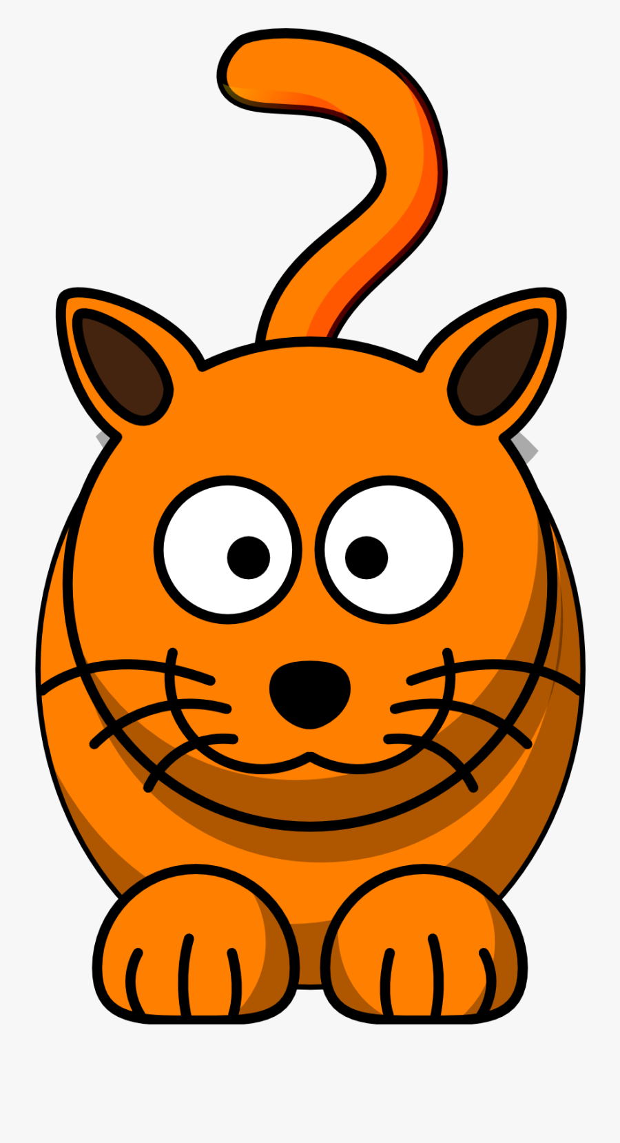 Cat Cartoon Clip Art, Transparent Clipart