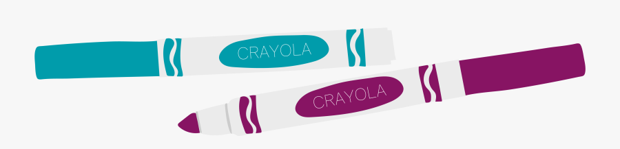 Marker Clipart Wax Crayon - Crayola Marker Clipart, Transparent Clipart