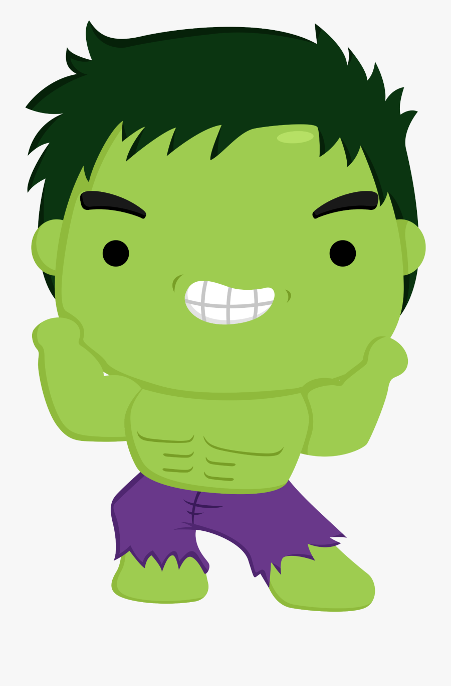#superheroe #hulk #baby - Hulk Baby Png, Transparent Clipart