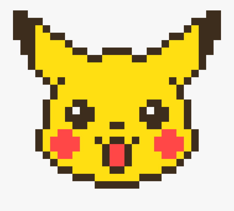 Cara De Pikachu En Minecraft Clipart Png Download Cute