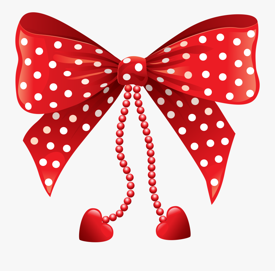 Polka Dot Bow Transparent Clip Art Imageu200b Gallery, Transparent Clipart