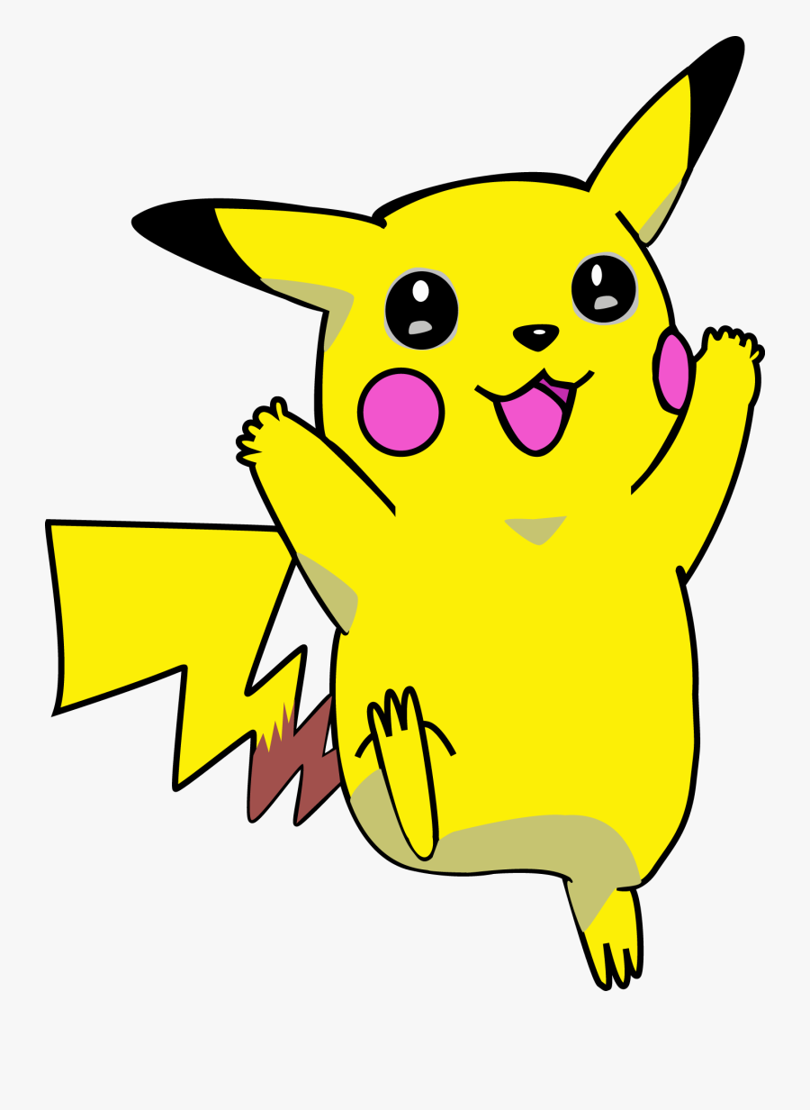 Pikachu Free Vector Image - Pokemon Pikachu, Transparent Clipart