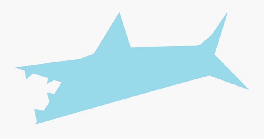 Shark,angle,fish - Shark, Transparent Clipart