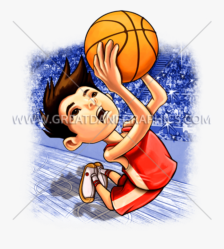 Vector Transparent Library Basketball Boy Clipart - Art Kid Basketball, Transparent Clipart