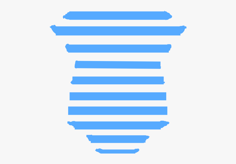 Baby Onesie Blue Stripes Png, Transparent Clipart