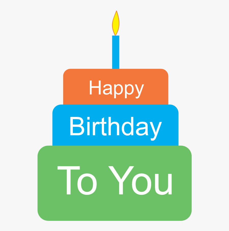 Happy - Birthday - Cupcake - Clipart - Happy Birthday To You Clip Art, Transparent Clipart