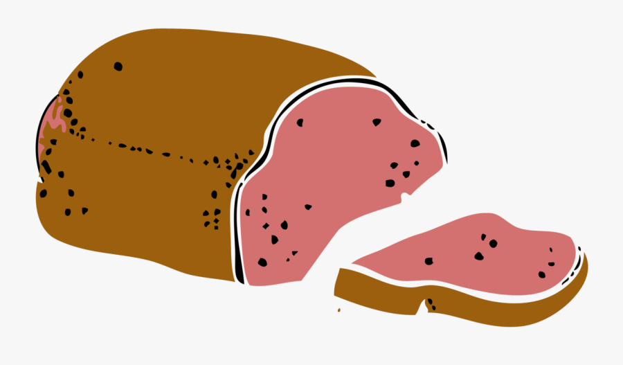 Food,organism,cartoon - Meatloaf Clipart, Transparent Clipart