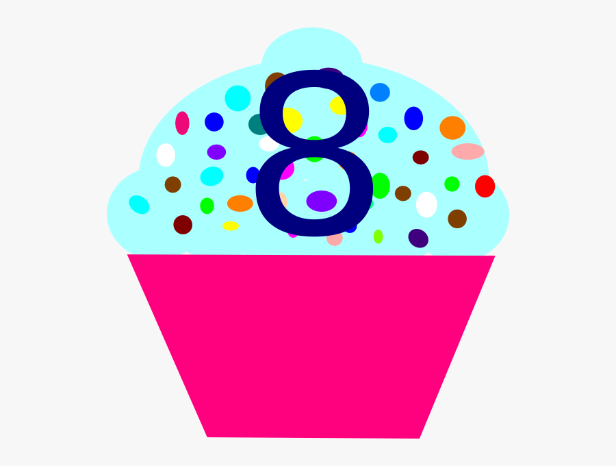 Birthday Cupcake Clipart - 8 Birthday Cake Clipart, Transparent Clipart