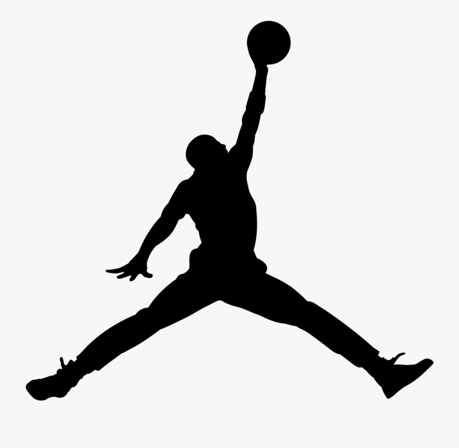 Jordan Logo Jumpman Nike Transparent Png - Air Jordan Logo Png , Free