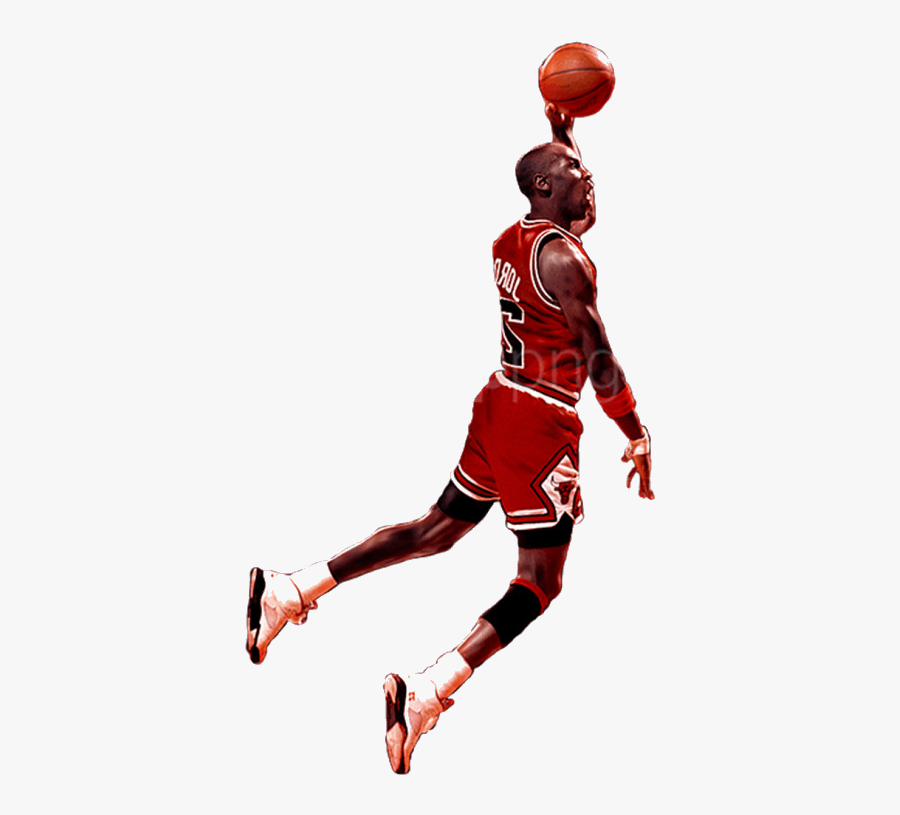 Michael Jordan Dunk Transparent Png - Michael Jordan Png, Transparent Clipart