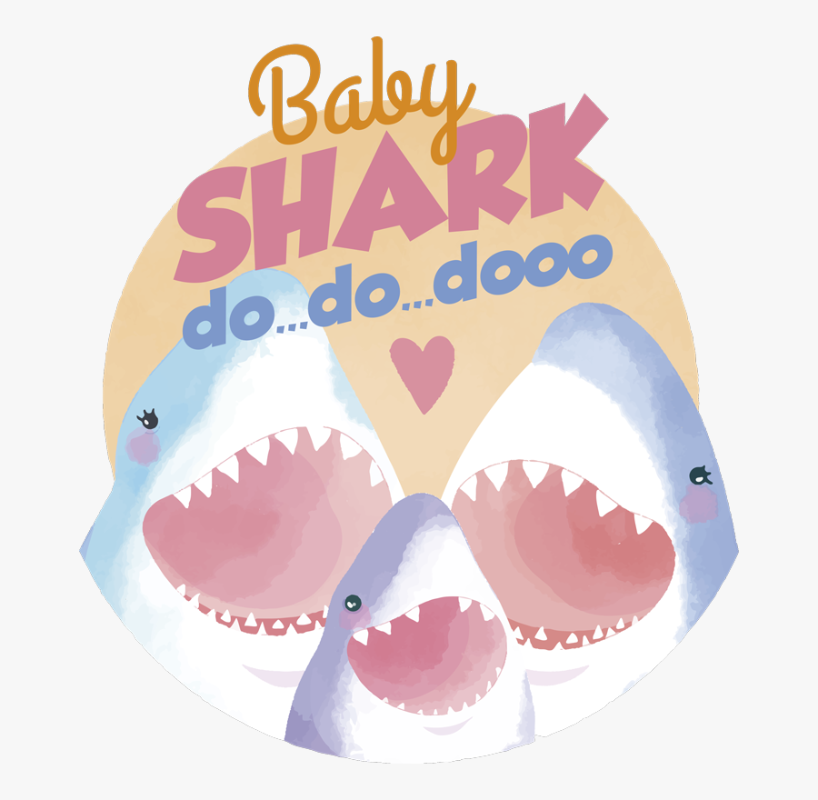 Transparent Baby Shark Png - Great White Shark, Transparent Clipart