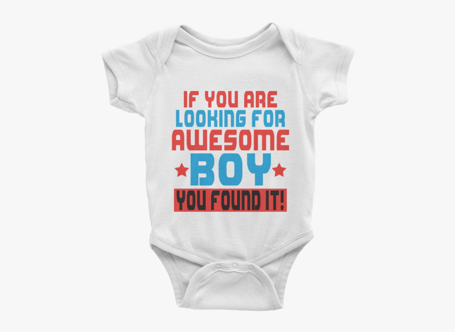 Clip Art Awesome Boy Short Sleeve - Smile, Transparent Clipart