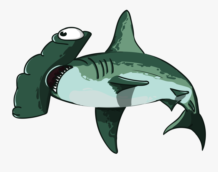 Shark Head Png Transparent Angry Shark Clipart - ฉลาม การ์ตูน Png, Transparent Clipart