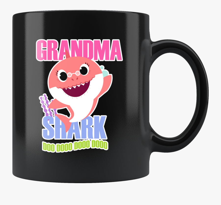 Transparent Baby Shark Clipart - Mug, Transparent Clipart