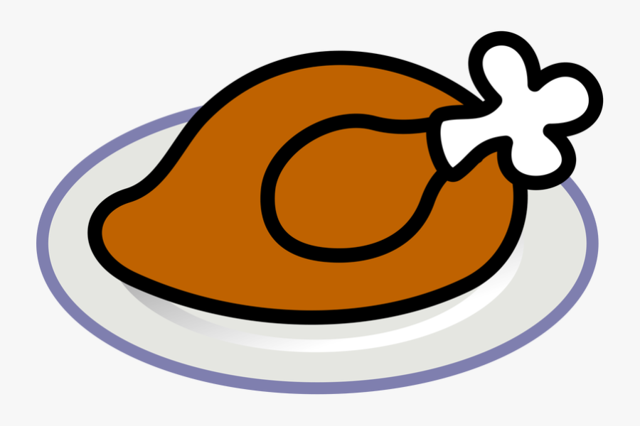 Turkey Clipart Dinner - Clip Art Cooked Turkey, Transparent Clipart