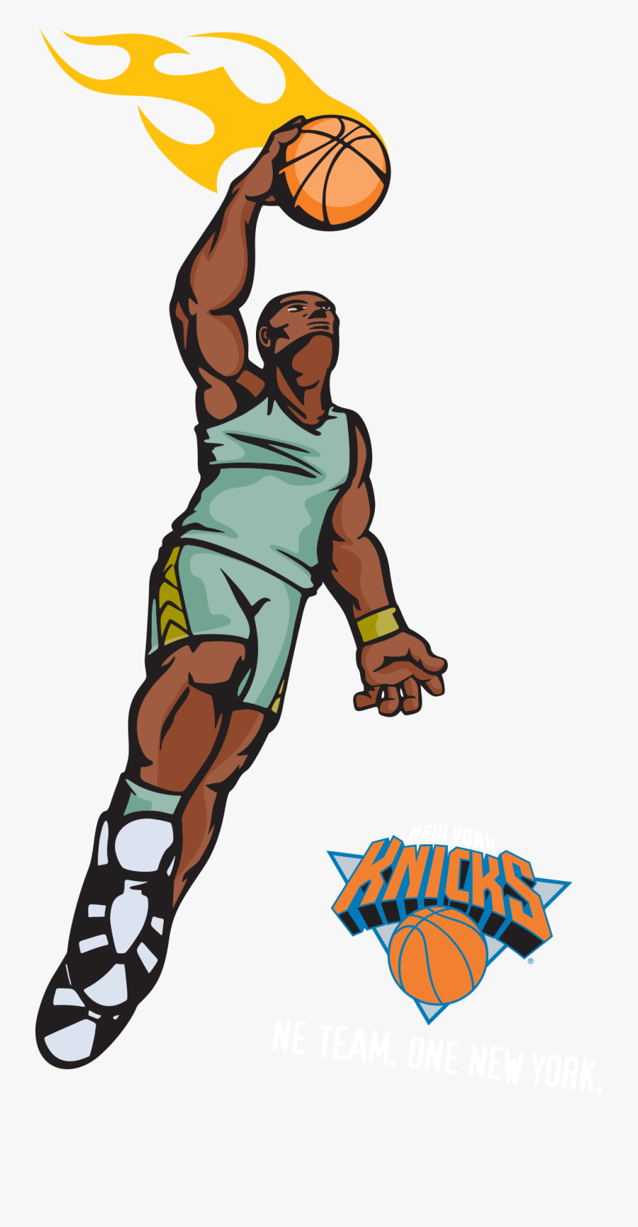 Slam Dunk Clipart At Getdrawings - Cartoon Basketball Player Slam Dunk, Transparent Clipart