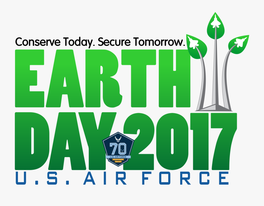 Air Force Earth Day Logo 2017 Png - Poster, Transparent Clipart