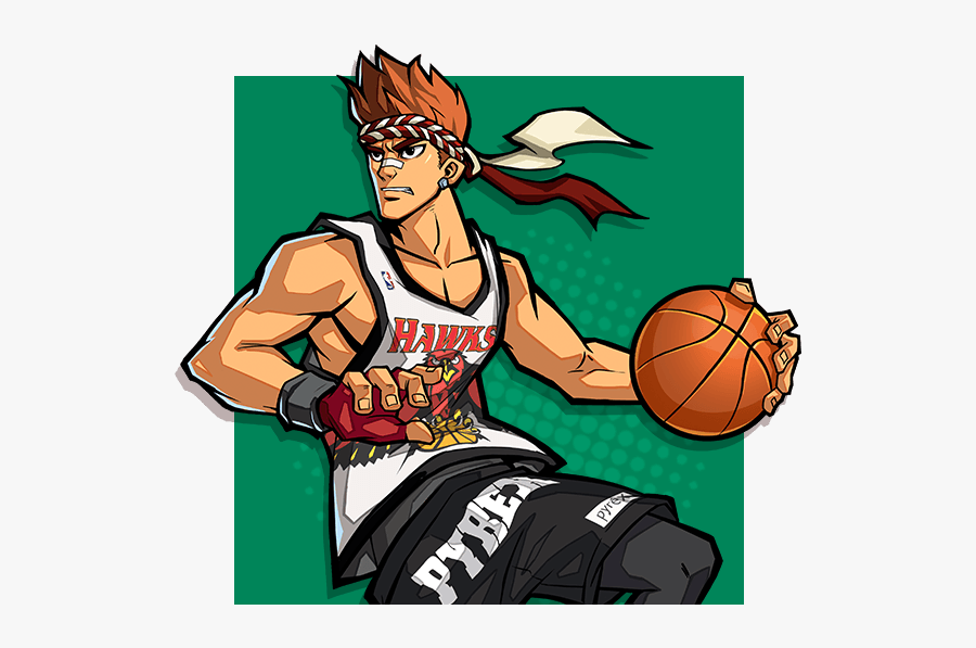 Free 3on3 Sports Moba Stock - Basketball Hero Apk Leslie, Transparent Clipart