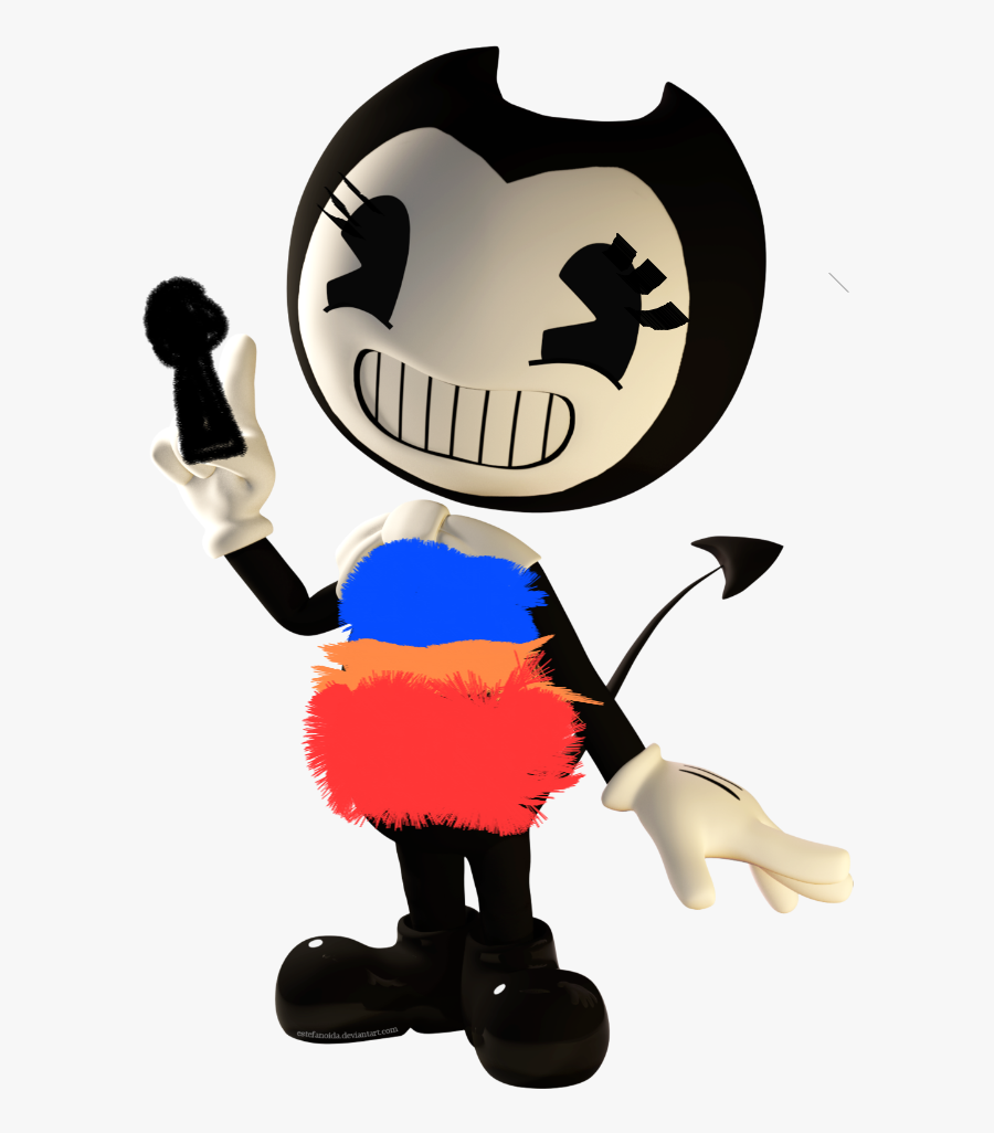 Ruby The Explorer - 3d Bendy And The Ink Machine, Transparent Clipart