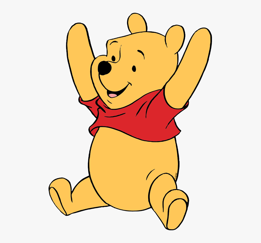 Winnie The Pooh Sticker, Transparent Clipart
