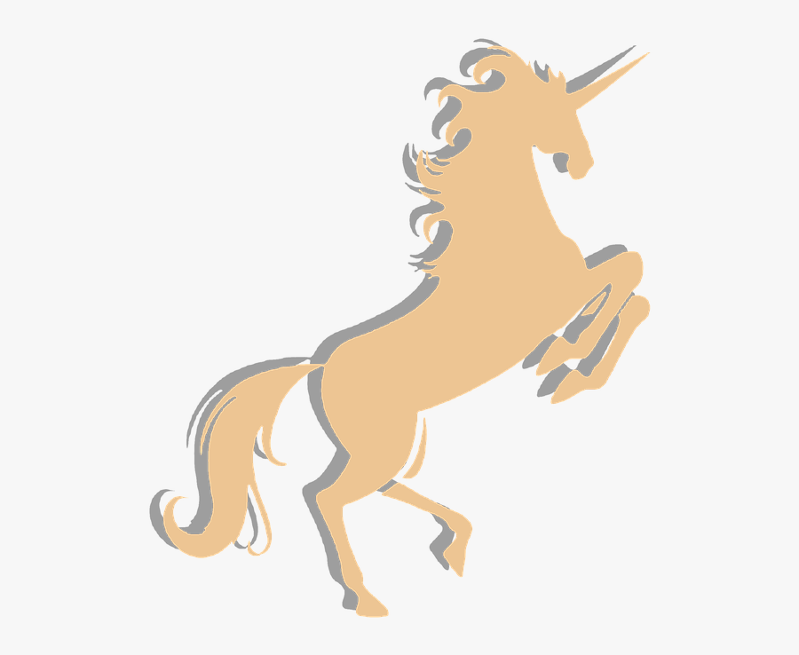 Baby Unicorn Cliparts 10, Buy Clip Art - Siluetas De Unicornios Png, Transparent Clipart