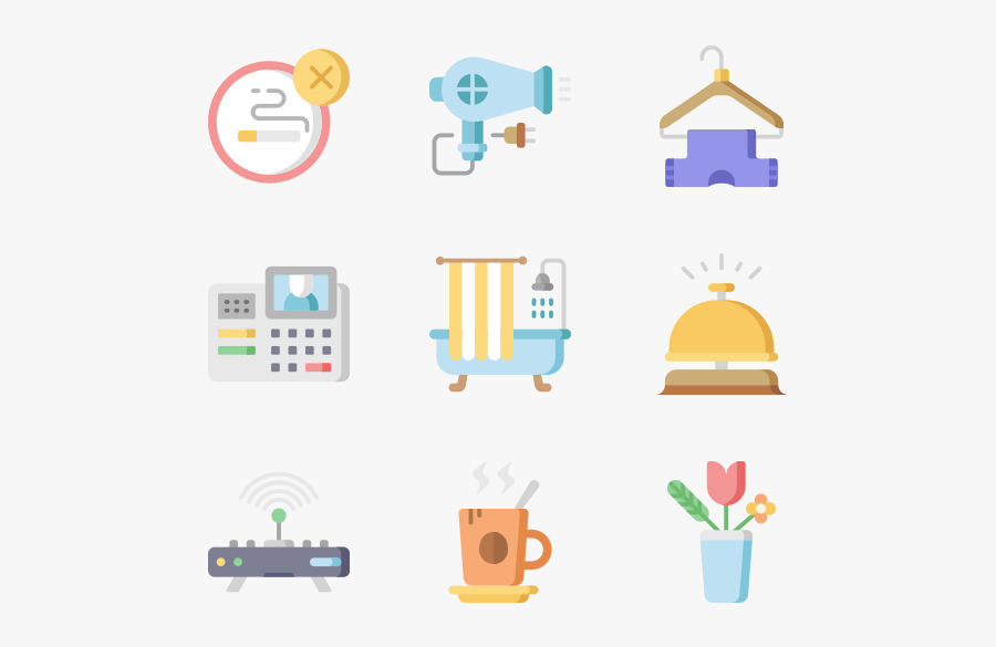 Bed And Breakfast, Transparent Clipart