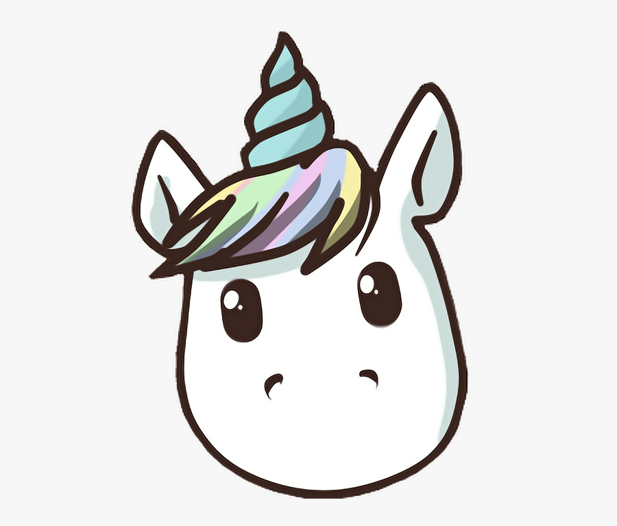 #unicorn #head - Dabbing Unicorn Drawing Easy, Transparent Clipart