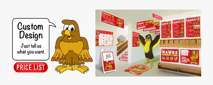 Cougar Mascots Elementary School, Transparent Clipart