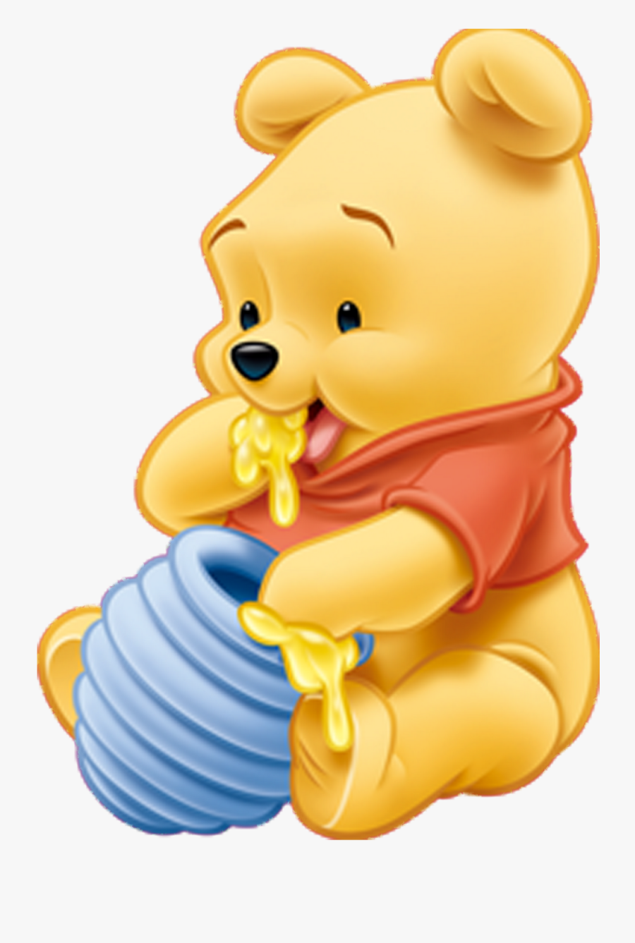 Winnie Pooh - Winnie The Pooh Baby, Transparent Clipart