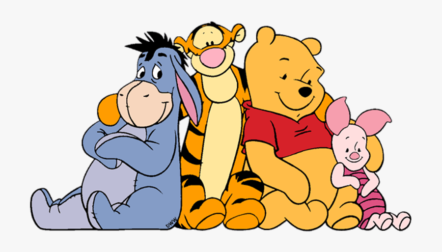 Winnie And His Friends - Winnie The Pooh And Friends Clipart , Free Transpa...